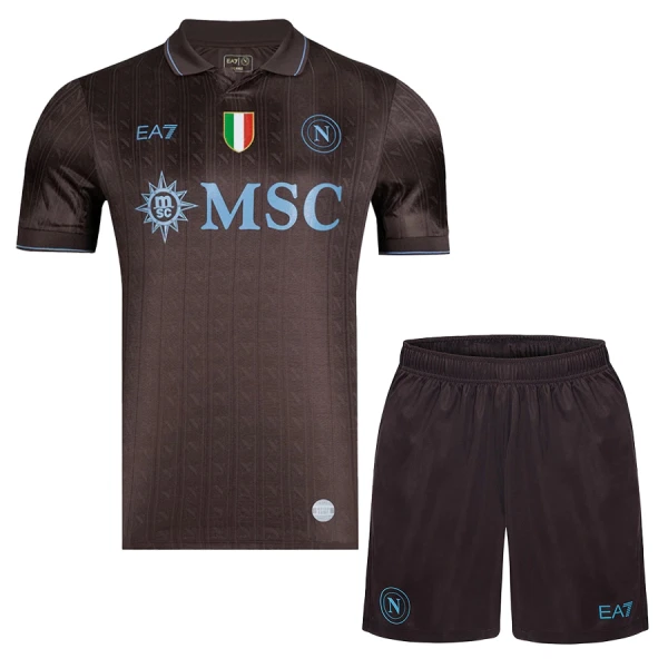 SSC Napoli Tredjetrøye Barn 2025/2026
