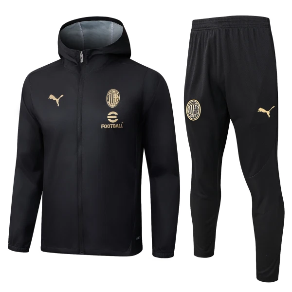 AC Milan Trenings Hettejakke 2025/2026 Svart