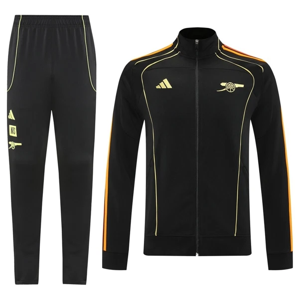 Arsenal Treningsjakkedresser 2025/2026 Svart Arsenal Treningsjakkedresser 2025/2026 Svart