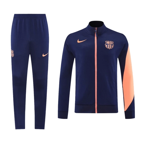Barcelona Treningsjakkedresser 2025/2026 Navy