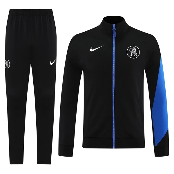 Chelsea Treningsjakkedresser 2025/2026 Svart Chelsea Treningsjakkedresser 2025/2026 Svart