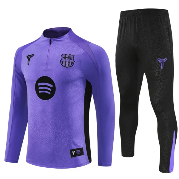 FC Barcelona Trenings Collegegenser Set 2025/2026 Lilla
