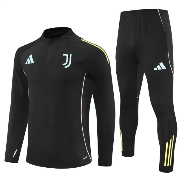 Juventus Trenings Collegegenser Set 2025/2026 Svart Juventus Trenings Collegegenser Set 2025/2026 Svart