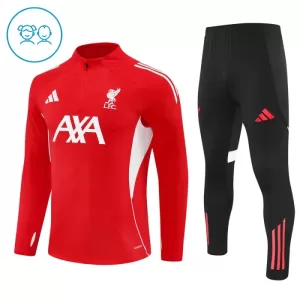 Liverpool Trenings Collegegenser Set Barn 2025/2026 Rød Liverpool Trenings Collegegenser Set Barn 2025/2026 Rød