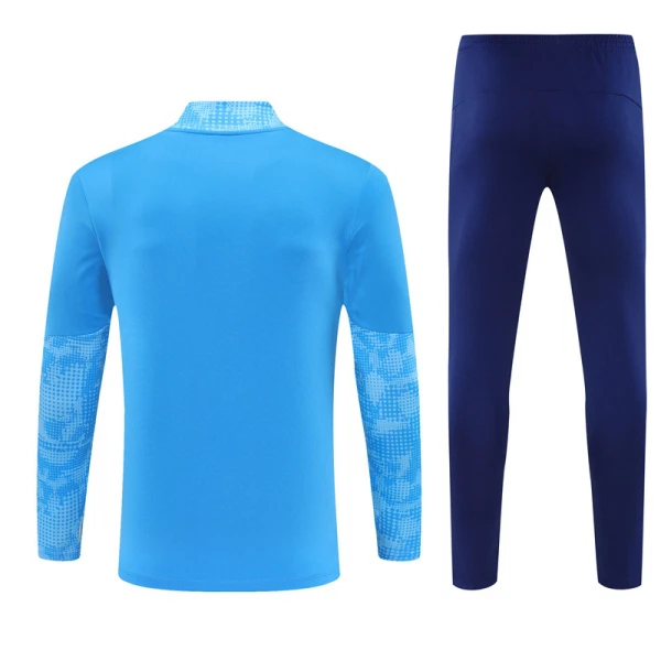 Manchester City Trenings Collegegenser Set 2025/2026 Blå
