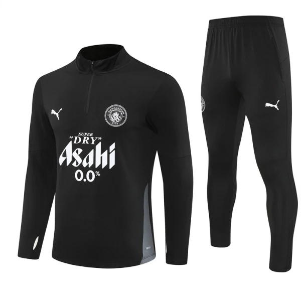 Manchester City Trenings Collegegenser Set 2025/2026 Svart Manchester City Trenings Collegegenser Set 2025/2026 Svart