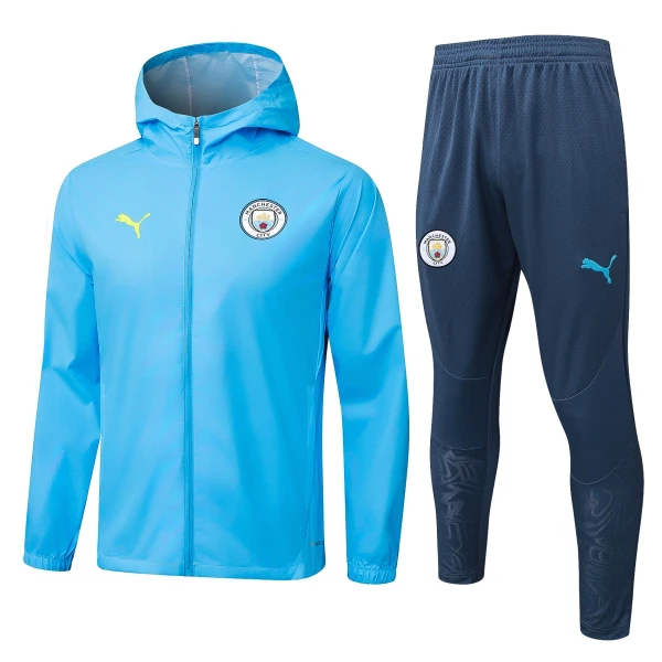 Manchester City Trenings Hettejakke 2025/2026 Blå