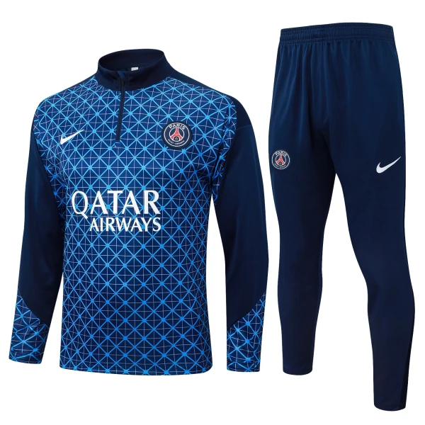 Paris Saint-Germain Trenings Collegegenser Set 2025/2026 Blå