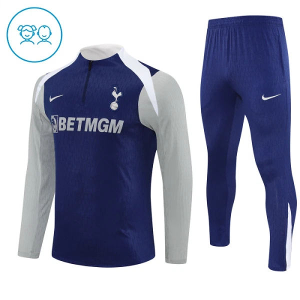 Tottenham Hotspur Trenings Collegegenser Set Barn 2025/2026 Navy