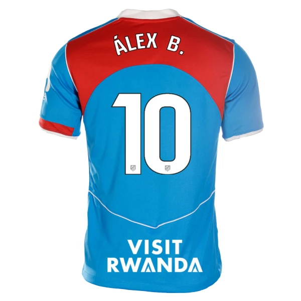 Atlético Madrid Alex B. 10 Tredjetrøye 2025/2026