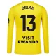 Atlético Madrid Jan Oblak 13 Målvakt Trøye 2025/2026 Langermet Gul