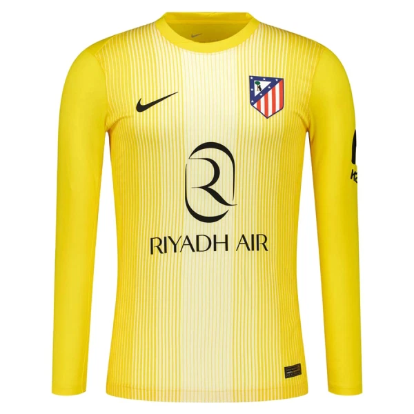 Atlético Madrid Jan Oblak 13 Målvakt Trøye 2025/2026 Langermet Gul
