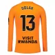 Atlético Madrid Jan Oblak 13 Målvakt Trøye 2025/2026 Langermet Oransje