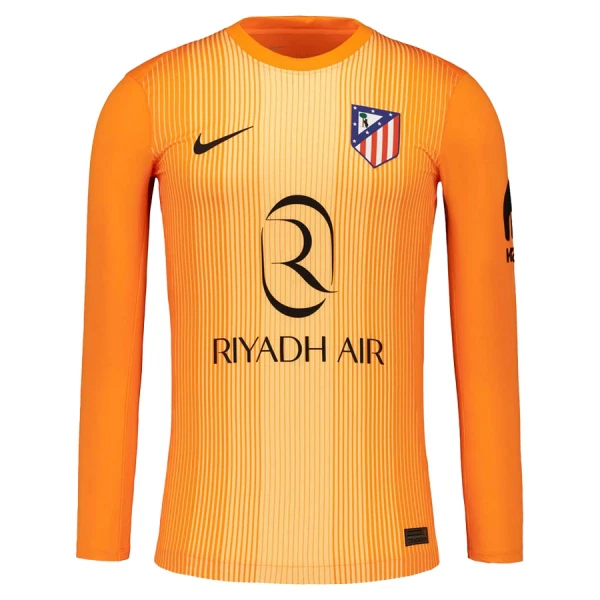 Atlético Madrid Jan Oblak 13 Målvakt Trøye 2025/2026 Langermet Oransje