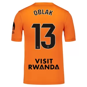 Atlético Madrid Jan Oblak 13 Målvakt Trøye 2025/2026 Oransje Atlético Madrid Jan Oblak 13 Målvakt Trøye 2025/2026 Oransje