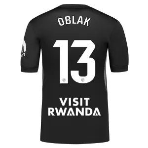 Atlético Madrid Jan Oblak 13 Målvakt Trøye 2025/2026 Svart Atlético Madrid Jan Oblak 13 Målvakt Trøye 2025/2026 Svart