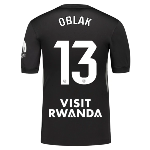 Atlético Madrid Jan Oblak 13 Målvakt Trøye 2025/2026 Svart