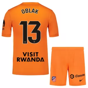 Atlético Madrid Jan Oblak 13 Målvakt Trøye Barn 2025/2026 Oransje Atlético Madrid Jan Oblak 13 Målvakt Trøye Barn 2025/2026 Oransje