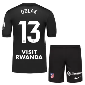 Atlético Madrid Jan Oblak 13 Målvakt Trøye Barn 2025/2026 Svart Atlético Madrid Jan Oblak 13 Målvakt Trøye Barn 2025/2026 Svart