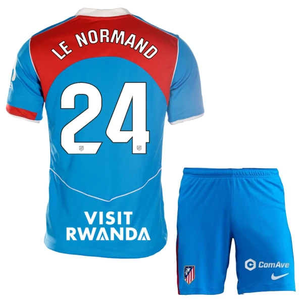 Atlético Madrid Le Normand 24 Tredjetrøye Barn 2025/2026