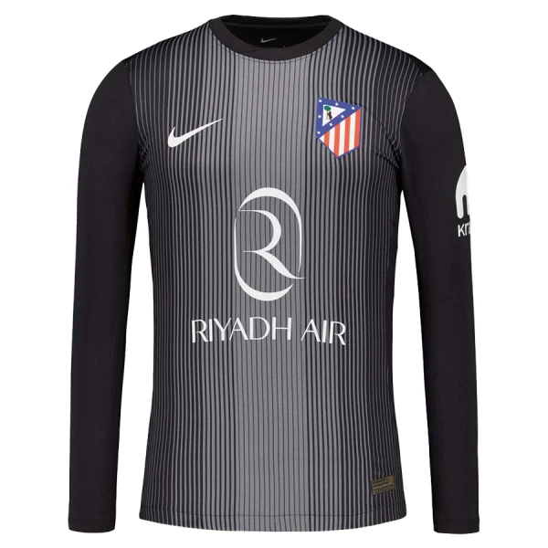 Atlético Madrid Målvakt Trøye 2025/2026 Langermet Svart
