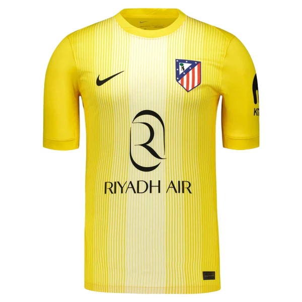 Atlético Madrid Målvakt Trøye Barn 2025/2026 Gul
