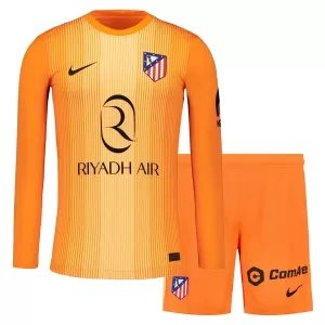 Atlético Madrid Målvakt Trøye Barn 2025/2026 Langermet Oransje Atlético Madrid Målvakt Trøye Barn 2025/2026 Langermet Oransje