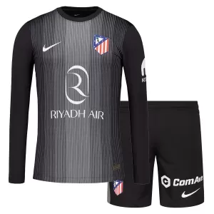 Atlético Madrid Målvakt Trøye Barn 2025/2026 Langermet Svart Atlético Madrid Målvakt Trøye Barn 2025/2026 Langermet Svart