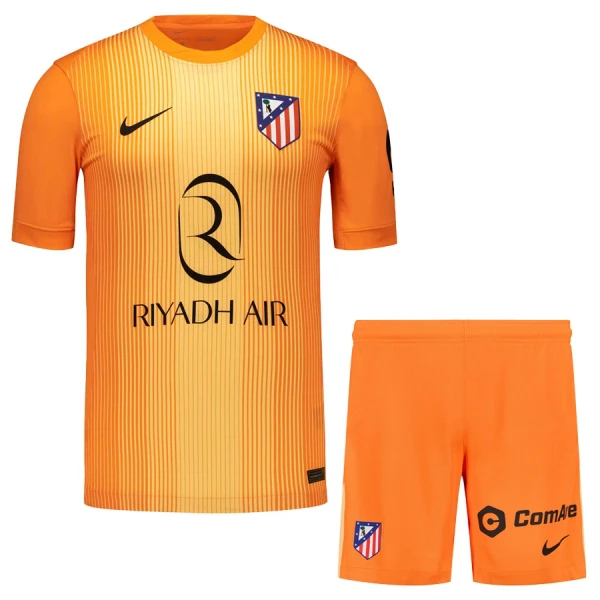 Atlético Madrid Målvakt Trøye Barn 2025/2026 Oransje