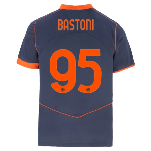 Inter Milan Bastoni 95 Tredjetrøye Barn 2025/2026