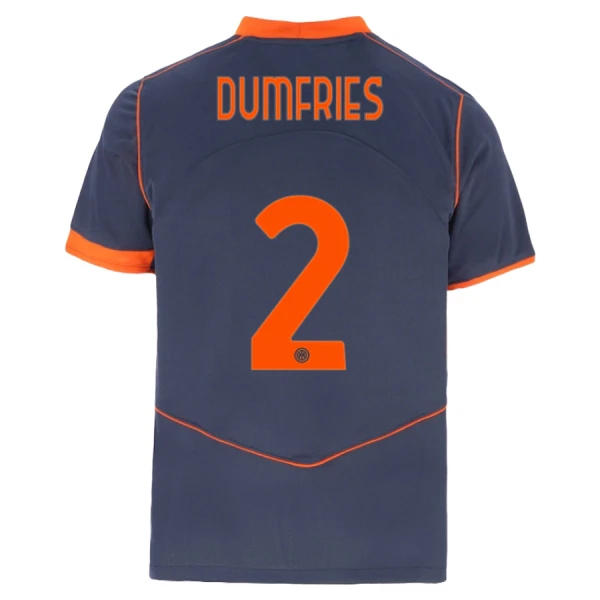 Inter Milan Dumfries 2 Tredjetrøye 2025/2026