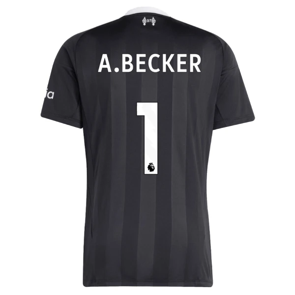 Liverpool Alisson Becker 1 Målvakt Trøye 2025/2026 Svart
