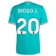 Liverpool Diogo Jota 20 Tredjetrøye 2025/2026