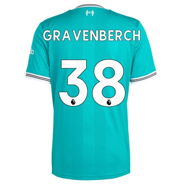 Liverpool Gravenberch 38 Tredjetrøye 2025/2026