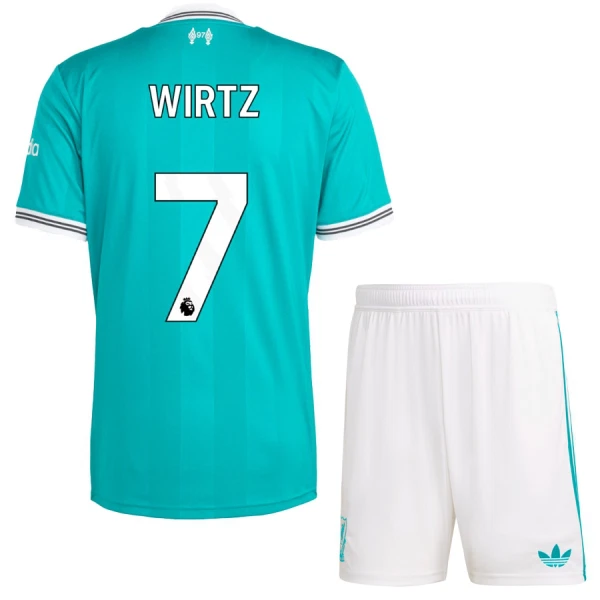 Liverpool Wirtz 7 Tredjetrøye Barn 2025/2026 Liverpool Wirtz 7 Tredjetrøye Barn 2025/2026