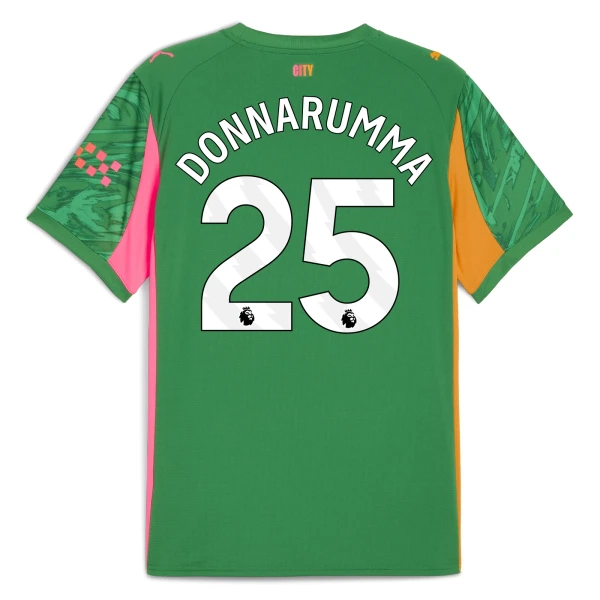 Manchester City Gianluigi Donnarumma 25 Målvakt Trøye 2025/2026 Grønn