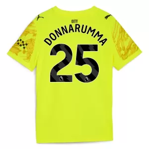 Manchester City Gianluigi Donnarumma 25 Målvakt Trøye 2025/2026 Gul Manchester City Gianluigi Donnarumma 25 Målvakt Trøye 2025/2026 Gul