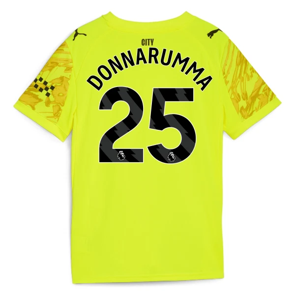 Manchester City Gianluigi Donnarumma 25 Målvakt Trøye 2025/2026 Gul