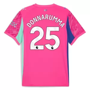 Manchester City Gianluigi Donnarumma 25 Målvakt Trøye 2025/2026 Rosa Manchester City Gianluigi Donnarumma 25 Målvakt Trøye 2025/2026 Rosa