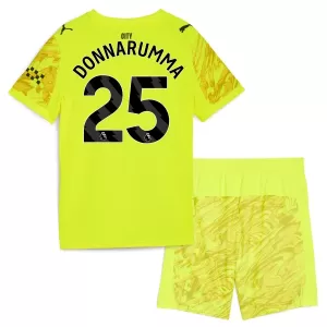Manchester City Gianluigi Donnarumma 25 Målvakt Trøye Barn 2025/2026 Gul Manchester City Gianluigi Donnarumma 25 Målvakt Trøye Barn 2025/2026 Gul