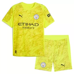 Manchester City Gianluigi Donnarumma 25 Målvakt Trøye Barn 2025/2026 Gul