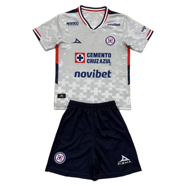 Cruz Azul Bortetrøye Barn 2025/2026 Cruz Azul Bortetrøye Barn 2025/2026
