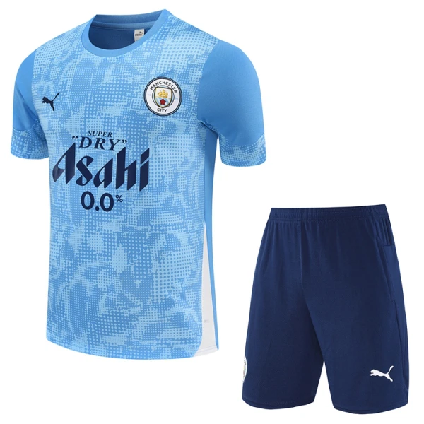 Manchester City Trenings Skjorter Barn 2025/2026 Blå