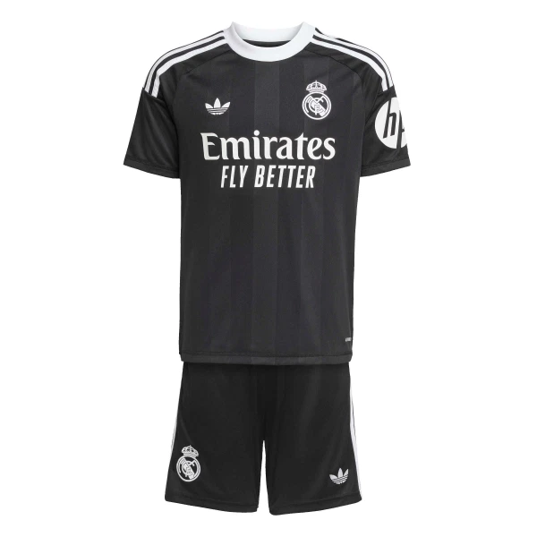 Real Madrid Målvakt Trøye Barn 2025/2026 Svart