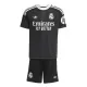 Real Madrid Målvakt Trøye Barn 2025/2026 Svart