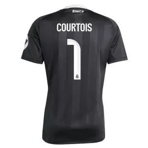 Real Madrid Thibaut Courtois 1 Målvakt Trøye 2025/2026 Svart
