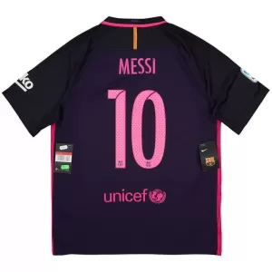 Barcelona Lionel Messi 10 2016-17 Bortetrøye Retro Barcelona Lionel Messi 10 2016-17 Bortetrøye Retro