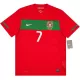 Portugal Cristiano Ronaldo 7 2010 Hjemmetrøye Retro