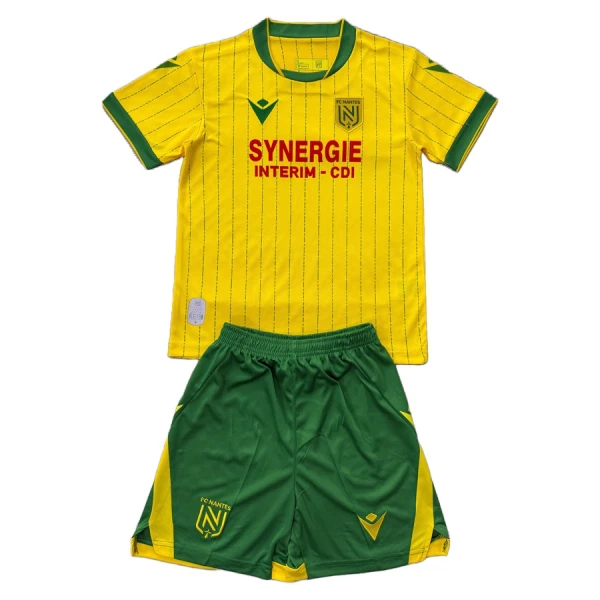 FC Nantes Hjemmetrøye Barn 2025/2026 FC Nantes Hjemmetrøye Barn 2025/2026