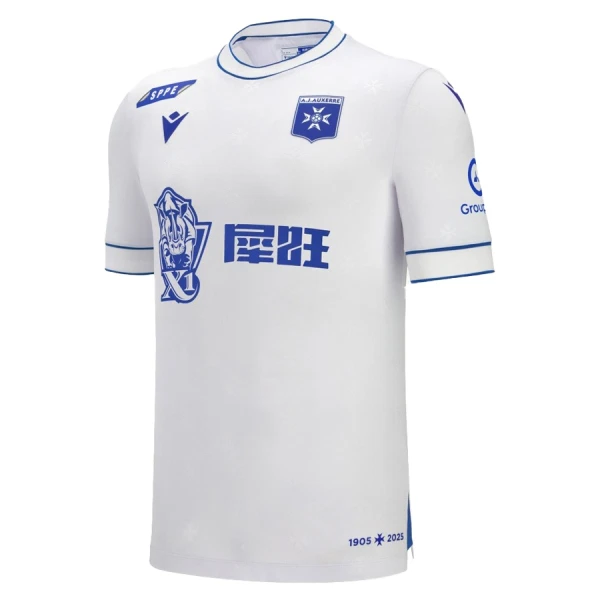 AJ Auxerre Hjemmetrøye 2025/2026 AJ Auxerre Hjemmetrøye 2025/2026